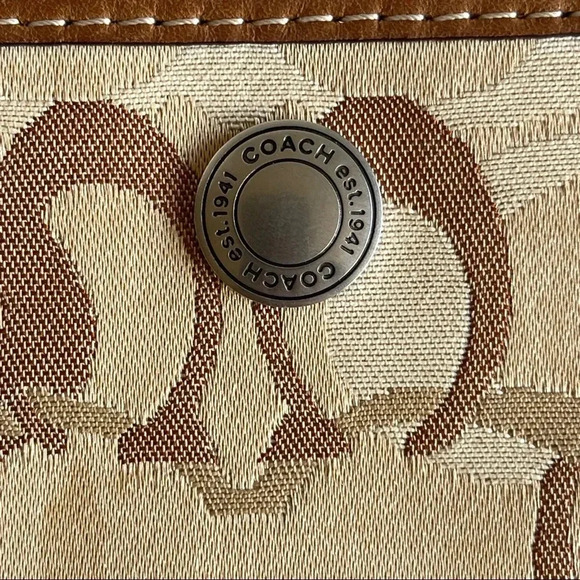 COACH OPTIC SIGNATURE SWINGPACK CROSSBODY  SHOULDER BAG - Picture 6 of 16